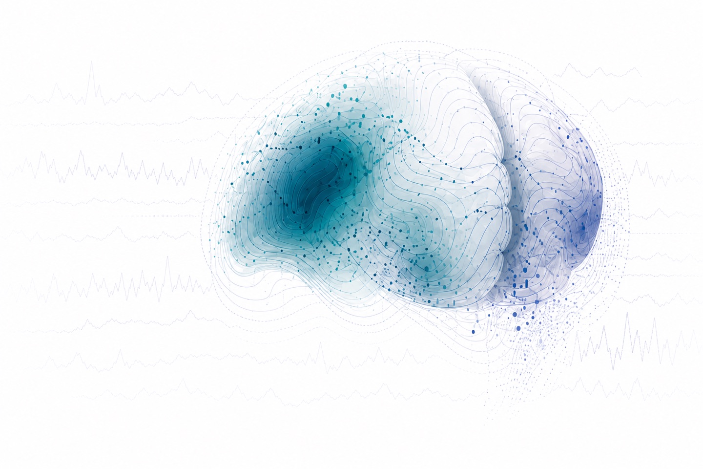 Abstract brain atlas formed from EEG contours and population data